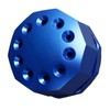 Screwdriver Storage Rack 10 Holes Aluminum Alloy Rotating Screwdriver Organizer