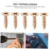 VILLFUL DIY Kit 200pcs Self Tapping Screws 4mm Galvanized Steel