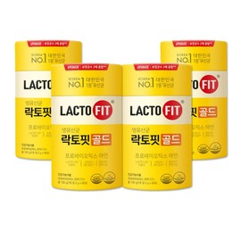 Lactopit Chong Kun Dang Lactopit Gold Lactopit Live Lactobacillus Gold 50 sachets / 종근당락토핏골드 락토핏 생유산균 골드 50포 X 4통