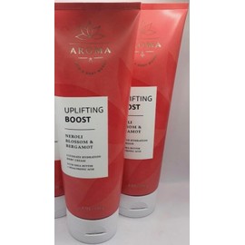 2 Aromatherapy Uplifting BOOST NEROLI BLOSSOM Bergamot cream Ultimate Hydration Bath & Body Cream 8 fl oz