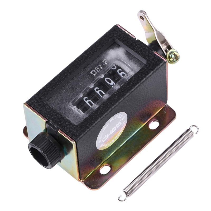 Digital Counter, 5 Digit 0-99999 Pull Count Counter Clicker Tally