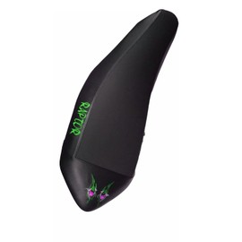 Hidden Comfort Camo HCC Racing seat Cover Compatible with Yamaha Raptor 660 Eyes Logo Gripper/Lime Green