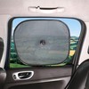 Goodyear 2pc Folding Sun Shade Universal fit for most cars,
