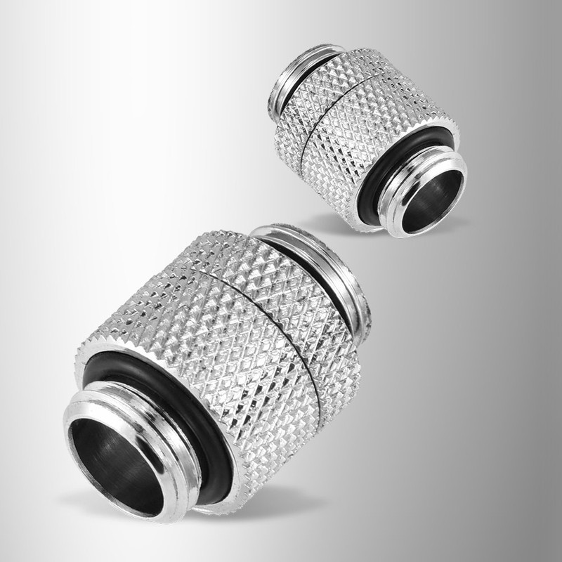 Fosa PC G1/4 Fitting Brass G1/4 Thread 360 Degree Rotary