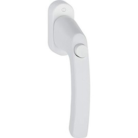 Hoppe LIÈGE 11716836 Window Handle with Push Button VK 7 x 43 White