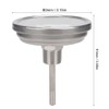 1/2" NPT Stainless Steel Pot Thermometer Metal Dial Thermometer for