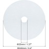 10 Pcs Universal Dryer Exhaust Filter Replacement Kit - White