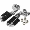 TCMT 22/25/32/35mm Chrome Highway Bar Footpegs Pegs Mount Fit For