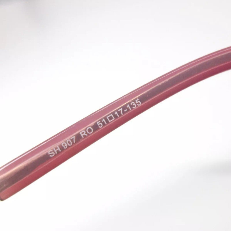 South Hampton SH 907 RO Eyeglasses Frames Pink Rectangular Full