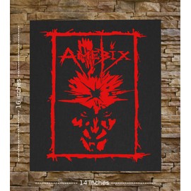 Amebix Back Patch - Antisect Discharge Axegrinder Deviated Instinct of Survival Crass Subhumans Misery Leftover Crack Choking Victim Doom Acrostix Age Anarcho Anti Cimex Aus-Rotten Avskum Chaos UK