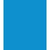 ARK Kingfisher Blue Coloured Card A4 240gsm 10 Sheets