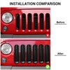 Insertos de rejilla de malla para Jeep Wrangler JK &
