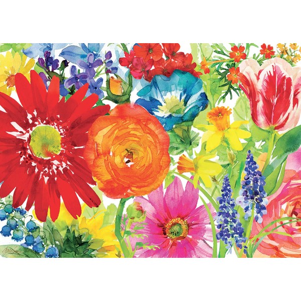 Ravensburger Abundant Blooms 1000 Piece Jigsaw Puzzle for Adults – Every Piece is Unique, Softclick Technology Means Pieces Fit Together Perfectly