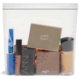 Lamapee Airport Security Liquids Bags, 20 x 20cm Airline Approved Clear Bags for Hand Luggage, 6 Pack