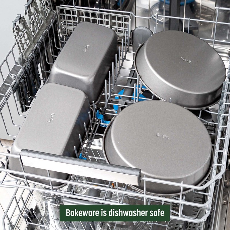 Goodful Nonstick Muffin Pan Set, Heavy Duty Carbon Steel with