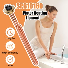 Dgqtrx 2pcs Large Flange SP610160 4500 Watt Water Heater Element Compatible with Rheem Marathon Water Heater,Suitable for CMR105245 40245 50245 50245CN S5245 MR30245C 30245US