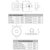 HANDLEZONE® SSS Bathroom Toilet Door Kit - DDA Disabled Turn