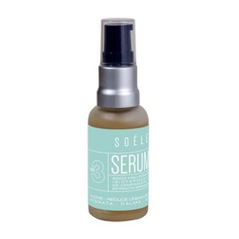 SOLE SERUM I cido Hialurnico  Extracto de Granada  Biofermento de Cempaschil I Revitaliza, Calma, Hidrata y Tonifica I Suero facial Uso Diario -30ml  
