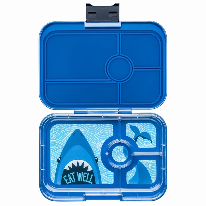 Yumbox Lunch Box Tapas 4 Compartment, Seville Purple (Rainbow)