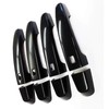 PAKCEEINC Glossy Black Door Handle Covers for 18-19 GMC Terrain