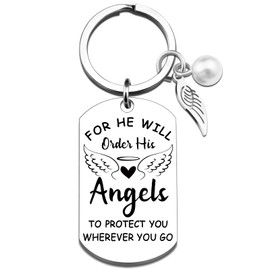 FAFQBING Christian Gifts for Women Men Encouragement Keychain Religious Faith Gift Bible Verse Keychains Gift for Birthday Gifts Ideas for Her Him