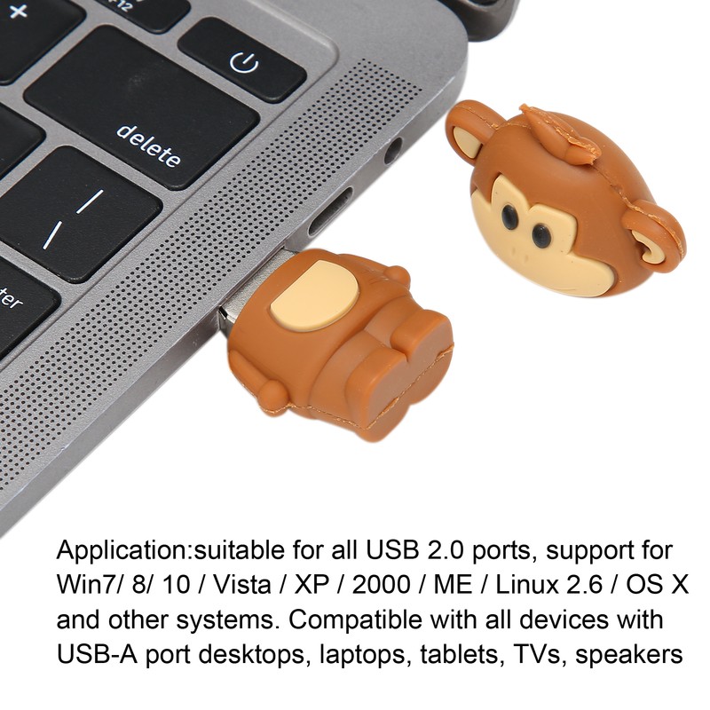 Photo Stick Large Storage Flash Drive Cartoon Style U Disk