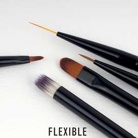 JelloJello flexible brush set of 5 / 젤로젤로 플렉서블 브러쉬 5종 세트