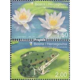 Prophila Collection Bosnien-Herzegowina 526-527 (kompl.Ausg.) postfrisch ** MNH 2008 Flora und Fauna (Briefmarken für Sammler) Amphibien/Reptilien/Saurier