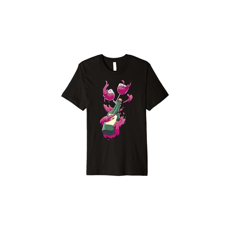 Cartoon Character Holding Colorful Beverages For Kids Premium T-Shirt