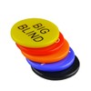 Hohopeti 15Pcs Poker Buttons Includes Little Blind Big Blind Missed
