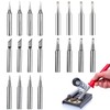 20Pcs 900M Soldering Iron Tips Lead-Free Soldering Iron Tips for