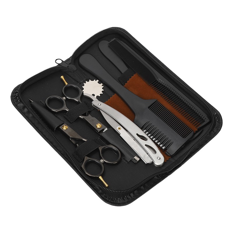 Hair Cutting Scissors Set Haircut Shears Comb Barber Scissors Tools
