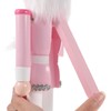 LIOOBO Pink Christmas Nutcracker: Pink Nutcracker Figures, 14-Inch Wooden Nutcracker,