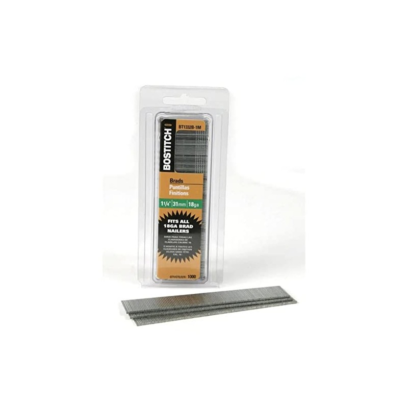 Bostitch Bt1314-30 1m Brown Brad Nail 30mm (Pack of 1000)