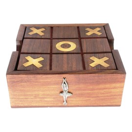 Gamekeepers Cottage gifts Ballerina Wooden Noughts & Crosses & Solitaire Game With FREE ENGRAVING 443