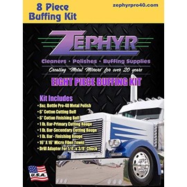 Zephyr Products BUFFKIT08 Wheel Polishing Kit