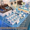 Fish Net Decorations for Party, 2mm Natural Cotton Hawaiian Party