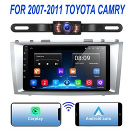 THOMAS-AUTOPARTS For 2007-2011 TOYOTA CAMRY JBL Android 11 CarPlay Car Stereo Radio GPS Navi WiFi
