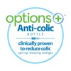 Dr. Brown's Anti-Colic Options+ Narrow Sippy Bottle Starter Kit, 8oz/250mL,