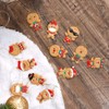 12PCS Easter Christmas Gingerbread Ornaments, Gingerbread Tree Decorations Ginger Man