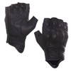 Harssidanzar Woman Fingerless Motorcycle Gloves,Hard Knuckle Protection Riding Driving Biker