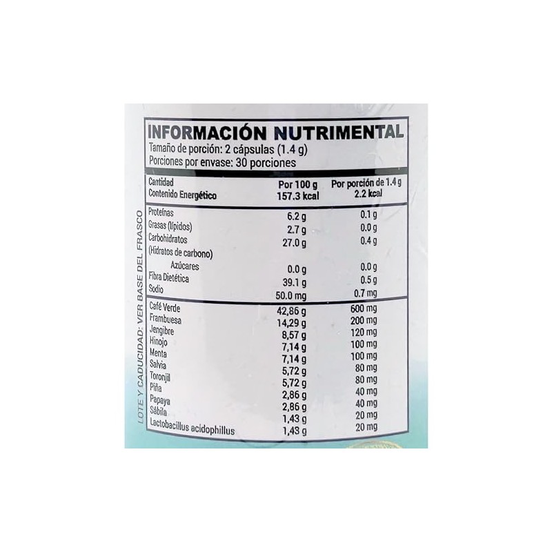Pure B - Flt 60 cápsulas Pure Health