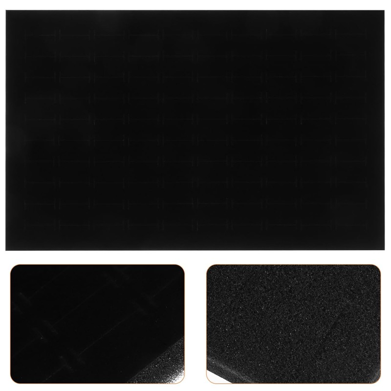 OATIPHO 2pcs Box Jewelry Sponge Pad Jewelry Insert Mat Earring