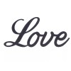 Medallurgy Love Word Art Sign Home Kitchen Decor Wall Hanging