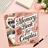 Scrapbook for Couples,Photo Scrapbook 58-Page - Adventure Notebook Meaningful Design