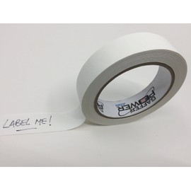 Labeling Tape - Clean Removable Console Tape | Adhesive Tape for Light Control Board, DJ Mixing Board, Audio Mixer, Arts and Crafts, Office Products, Ink Pens and Markers | Tons of Uses - 1"x20Yds