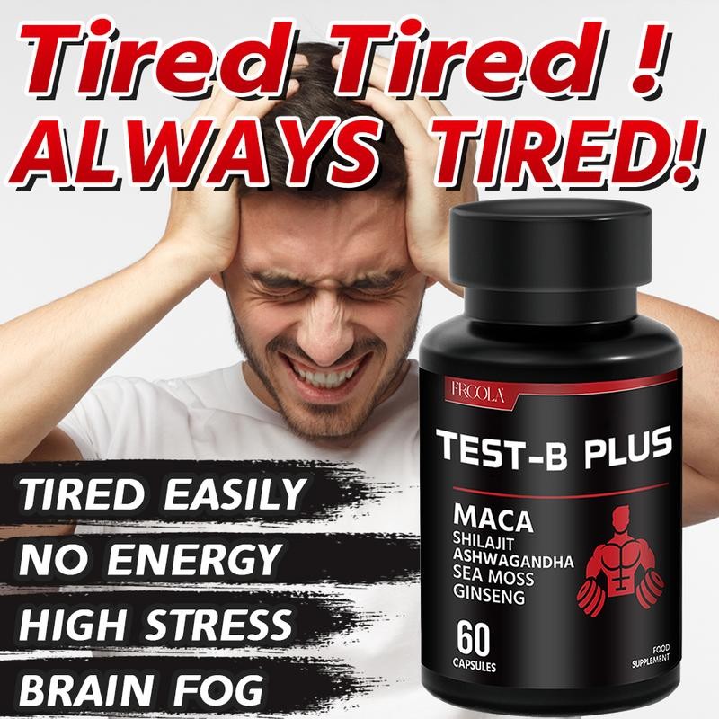 Maca Supplement with Vitamin B12 & B6 – Natural Energy