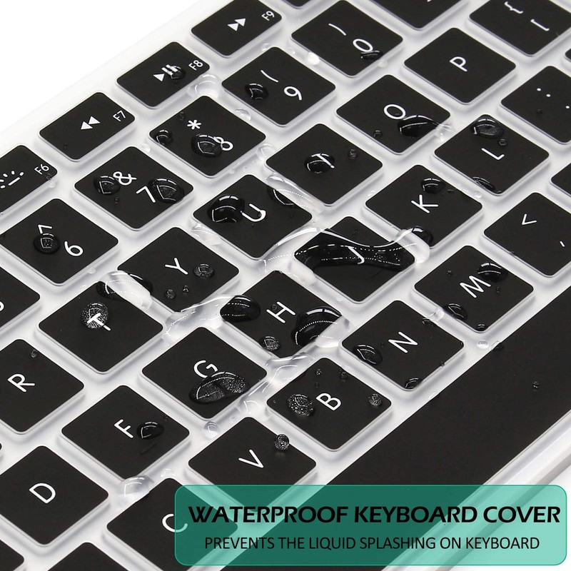 ProElife Silicone Full Size Ultra Thin Keyboard Cover Skin for