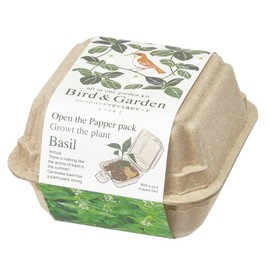 Seishin Pottery Bird & Garden Basil
