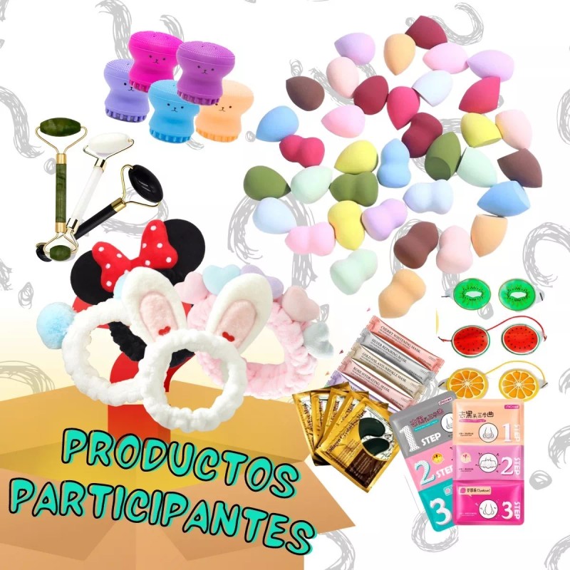 Mafab Caja Sorpresa Misteriosa Cosmeticos Maquillaje 10 Pz